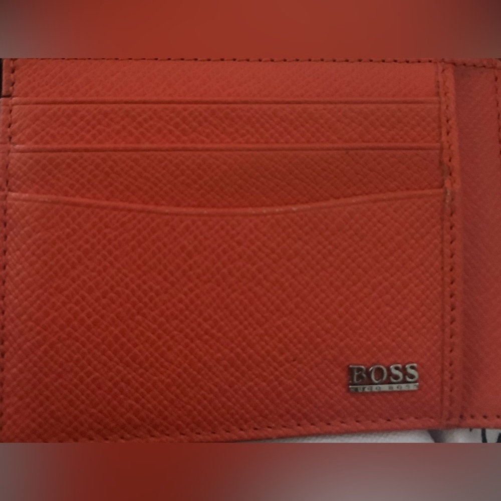 Hugo boss Crosstown Leather Card Case